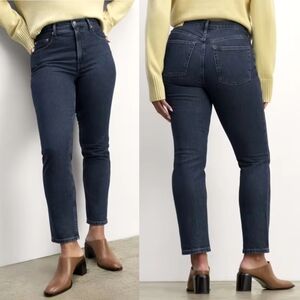 Everlane Cheeky Straight Jeans Indigo Rinse